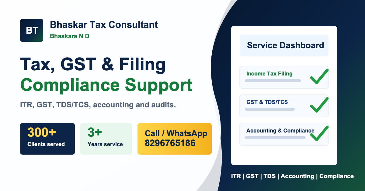 Bhaskar Tax Consultant preview